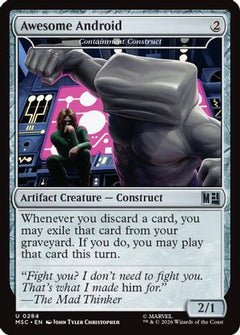Awesome Android - Containment Construct (Surge Foil) (MSC-284) - Commander: Marvel Super Heroes Foil-1