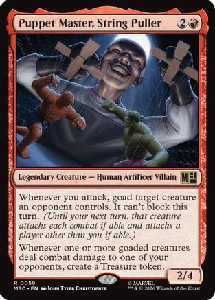 Puppet Master, String Puller (MSC-059) - Commander: Marvel Super Heroes-1