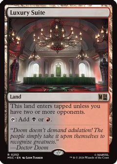 Luxury Suite (Surge Foil) (MSC-252) - Commander: Marvel Super Heroes Foil-1