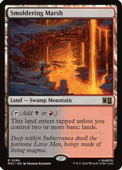 Smoldering Marsh (MSC-266) - Commander: Marvel Super Heroes-1