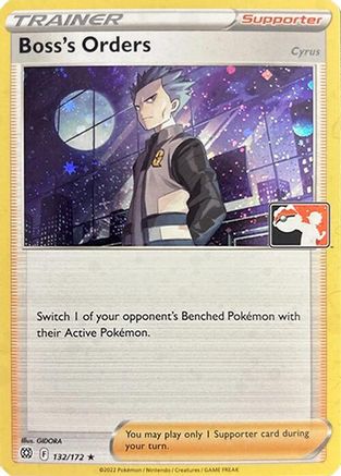 Boss's Orders [Cyrus] 132/172  - Holofoil Prize Pack Series Cards - Rare-1