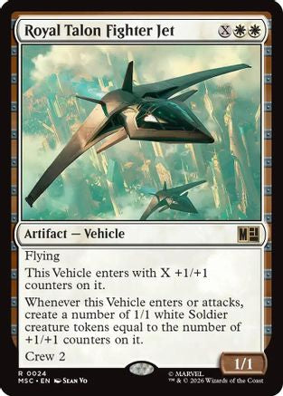 Royal Talon Fighter Jet (MSC-024) - Commander: Marvel Super Heroes-1