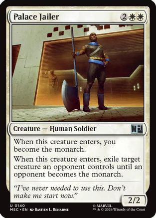 Palace Jailer (MSC-140) - Commander: Marvel Super Heroes-1