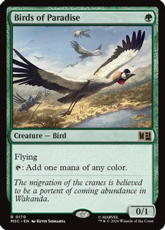 Birds of Paradise (MSC-170) - Commander: Marvel Super Heroes-1