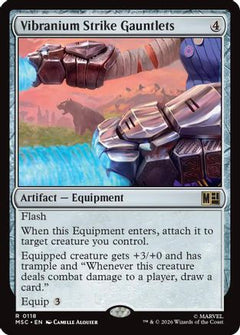 Vibranium Strike Gauntlets (MSC-118) - Commander: Marvel Super Heroes-1