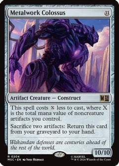 Metalwork Colossus (MSC-204) - Commander: Marvel Super Heroes-1