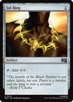 Sol Ring (0214) (MSC-214) - Commander: Marvel Super Heroes-1