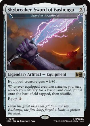 Skybreaker, Sword of Bashenga - Sword of the Animist (MSC-289) - Commander: Marvel Super Heroes-1