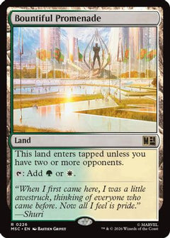 Bountiful Promenade (MSC-226) - Commander: Marvel Super Heroes-1