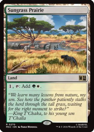 Sungrass Prairie (MSC-270) - Commander: Marvel Super Heroes-1