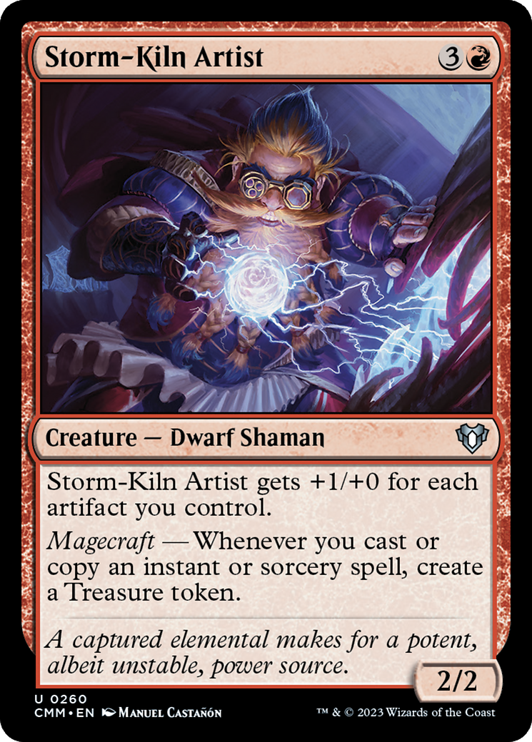 Storm-Kiln Artist [Commander Masters]-1