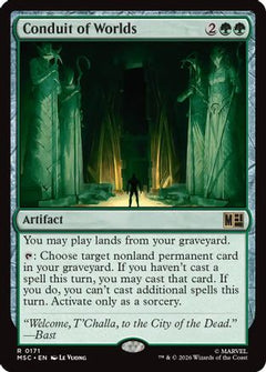 Conduit of Worlds (Surge Foil) (MSC-171) - Commander: Marvel Super Heroes Foil-1