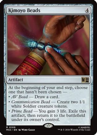 Kimoyo Beads (Surge Foil) (MSC-109) - Commander: Marvel Super Heroes Foil-1