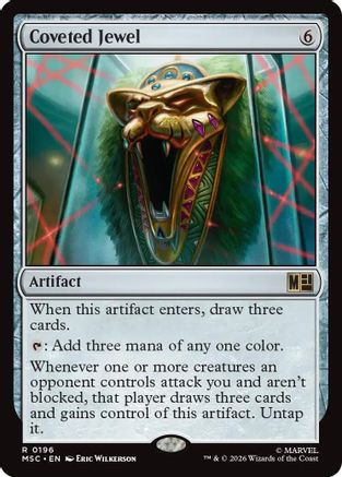 Coveted Jewel (Surge Foil) (MSC-196) - Commander: Marvel Super Heroes Foil-1