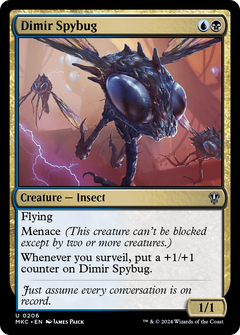 Dimir Spybug [Murders at Karlov Manor Commander]-1