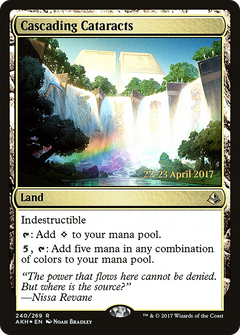 Cascading Cataracts [Amonkhet Prerelease Promos]-1