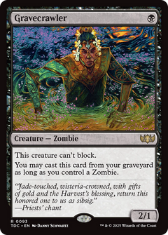 Gravecrawler [Tarkir: Dragonstorm Commander]-1