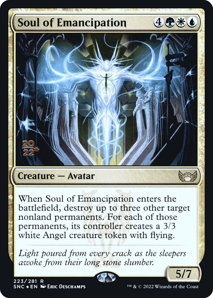 Soul of Emancipation [Streets of New Capenna Prerelease Promos]-1