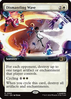 Dismantling Wave (Extended Art) (MSC-300) - Commander: Marvel Super Heroes Foil-1