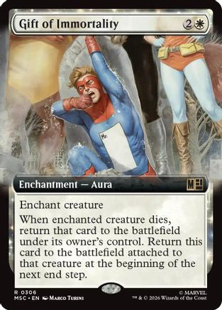 Gift of Immortality (Extended Art) (MSC-306) - Commander: Marvel Super Heroes-1