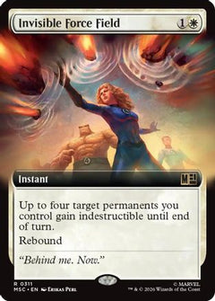 Invisible Force Field (Extended Art) (MSC-311) - Commander: Marvel Super Heroes-1