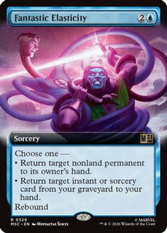 Fantastic Elasticity (Extended Art) (MSC-329) - Commander: Marvel Super Heroes Foil-1