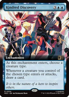 Kindred Discovery (Extended Art) (MSC-334) - Commander: Marvel Super Heroes-1