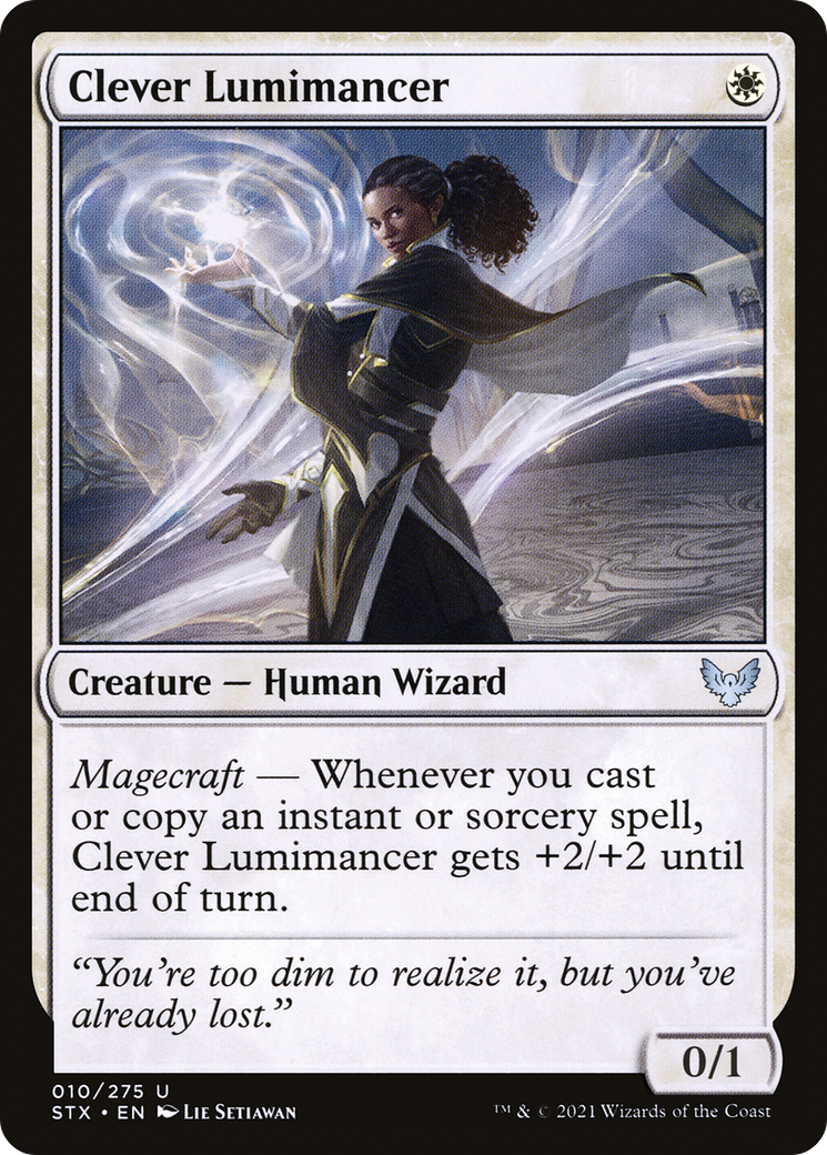Clever Lumimancer [Strixhaven: School of Mages]-1