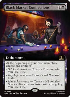 Black Market Connections (Extended Art) (MSC-346) - Commander: Marvel Super Heroes-1
