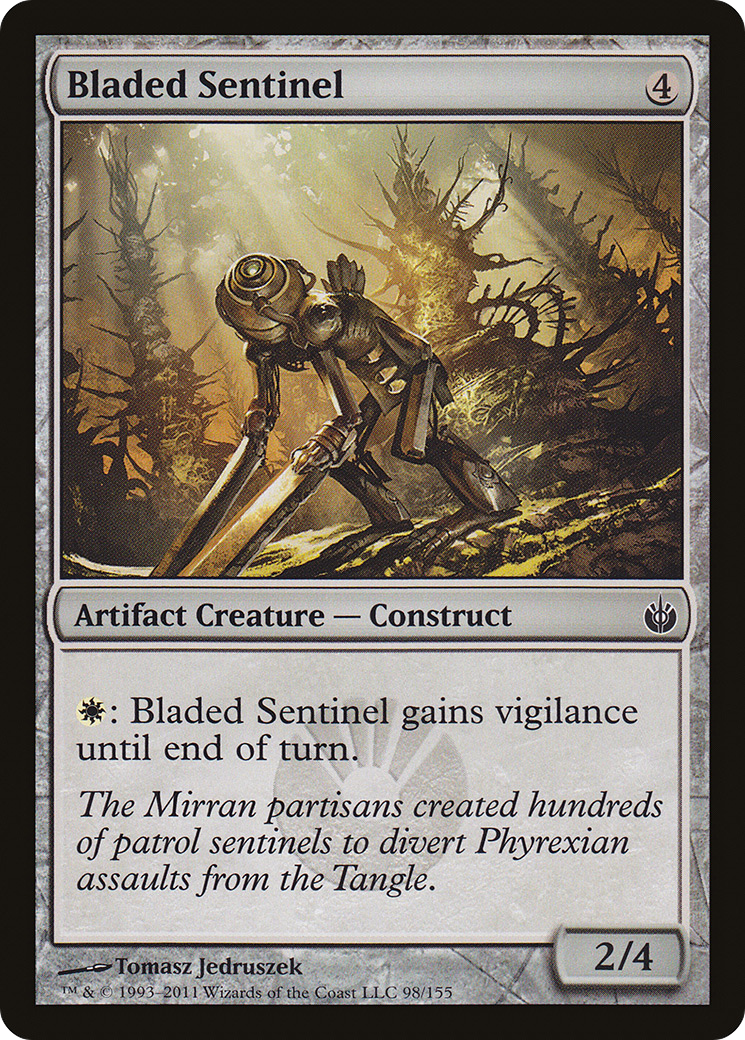 Bladed Sentinel [Mirrodin Besieged]-1