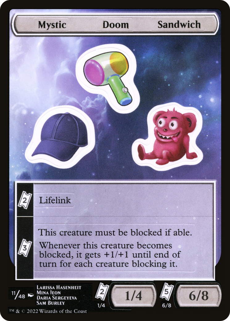 Mystic Doom Sandwich [Unfinity Stickers]-1