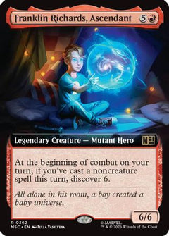 Franklin Richards, Ascendant (Extended Art) (MSC-362) - Commander: Marvel Super Heroes-1