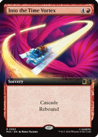 Into the Time Vortex (Extended Art) (MSC-363) - Commander: Marvel Super Heroes-1