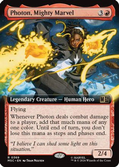 Photon, Mighty Marvel (Extended Art) (MSC-369) - Commander: Marvel Super Heroes-1