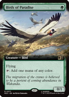 Birds of Paradise (Extended Art) (MSC-377) - Commander: Marvel Super Heroes-1