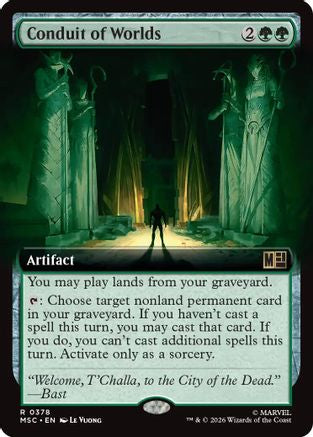 Conduit of Worlds (Extended Art) (MSC-378) - Commander: Marvel Super Heroes-1