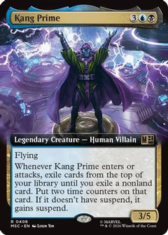 Kang Prime (Extended Art) (MSC-406) - Commander: Marvel Super Heroes-1