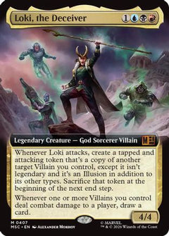 Loki, the Deceiver (Extended Art) (MSC-407) - Commander: Marvel Super Heroes-1