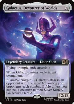 Galactus, Devourer of Worlds (Extended Art) (MSC-291) - Commander: Marvel Super Heroes-1