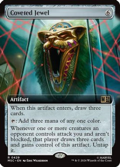 Coveted Jewel (Extended Art) (MSC-429) - Commander: Marvel Super Heroes Foil-1
