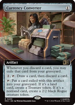 Currency Converter (Extended Art) (MSC-430) - Commander: Marvel Super Heroes-1