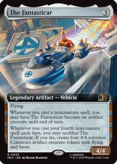 The Fantasticar (Extended Art) (MSC-433) - Commander: Marvel Super Heroes-1