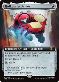 Hulkbuster Armor (Extended Art) (MSC-438) - Commander: Marvel Super Heroes-1