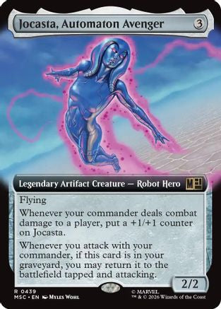Jocasta, Automaton Avenger (Extended Art) (MSC-439) - Commander: Marvel Super Heroes Foil-1