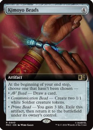Kimoyo Beads (Extended Art) (MSC-440) - Commander: Marvel Super Heroes-1
