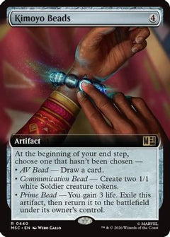 Kimoyo Beads (Extended Art) (MSC-440) - Commander: Marvel Super Heroes Foil-1