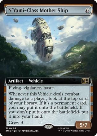 N'Yami-Class Mother Ship (Extended Art) (MSC-444) - Commander: Marvel Super Heroes-1