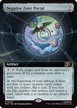 Negative Zone Portal (Extended Art) (MSC-445) - Commander: Marvel Super Heroes Foil-1