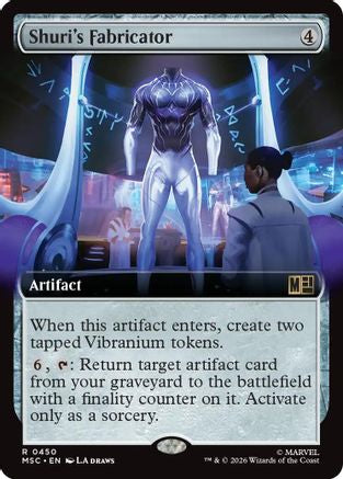 Shuri's Fabricator (Extended Art) (MSC-450) - Commander: Marvel Super Heroes-1