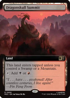 Dragonskull Summit (Extended Art) (MSC-468) - Commander: Marvel Super Heroes-1